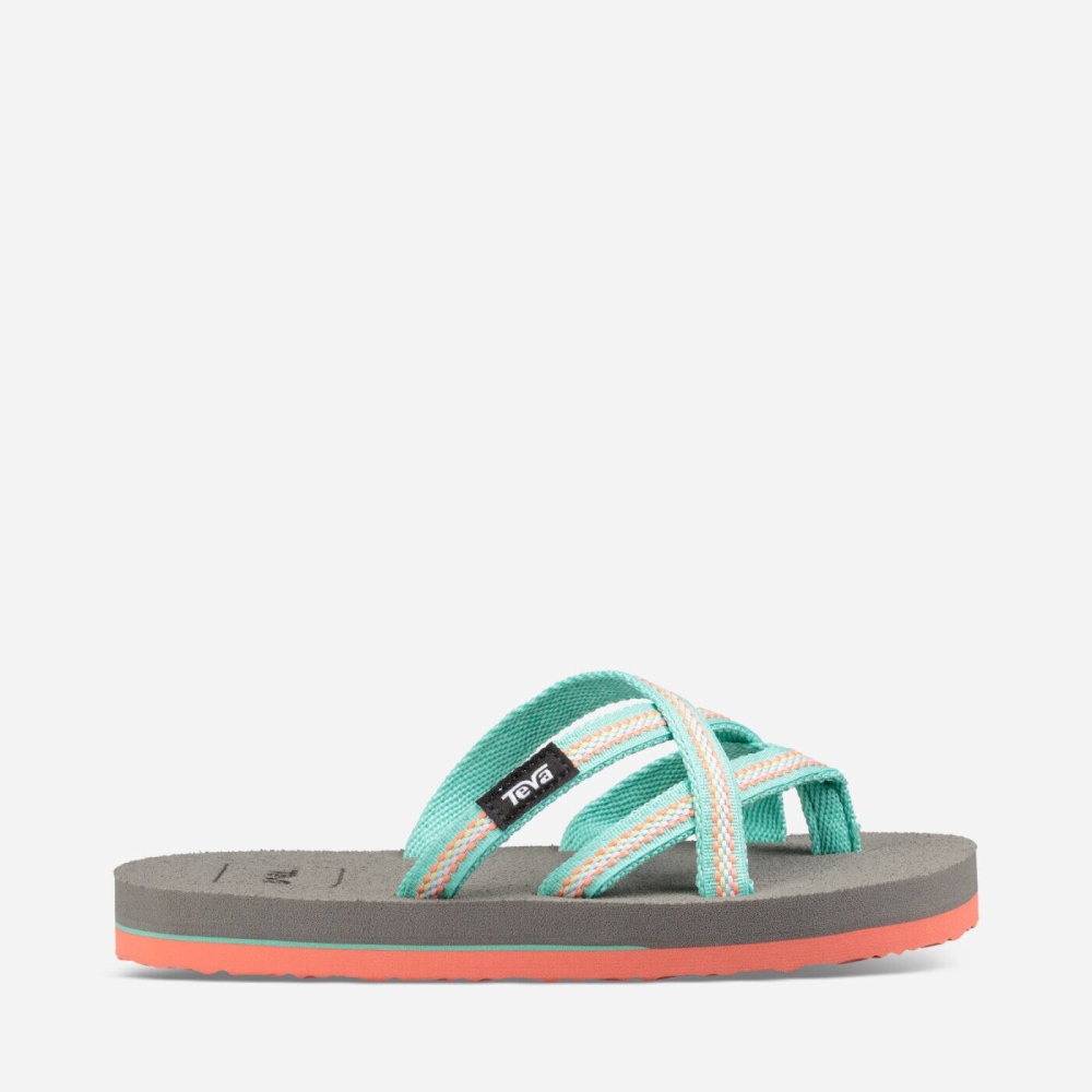 Teva Kids Olowahu Flip Flops Sale NZ (EGAKX-7305)